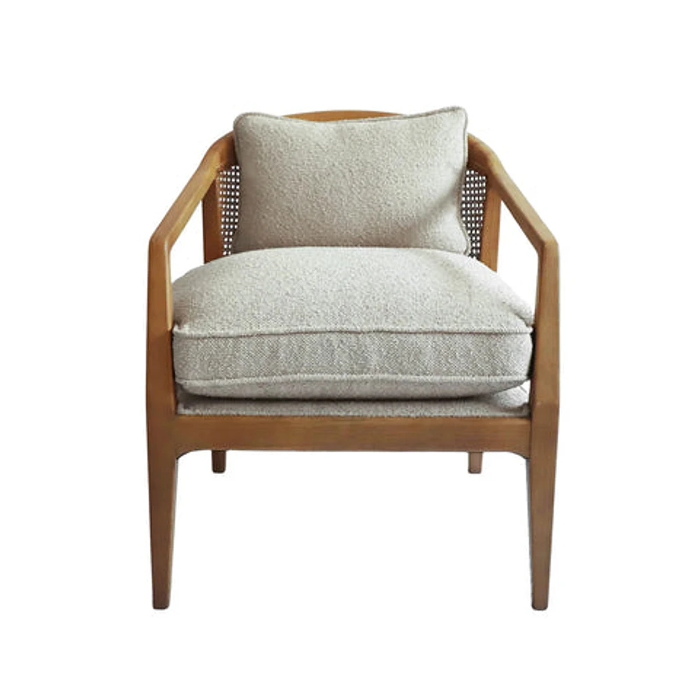 Rosa Club Chair - Sand Boucle