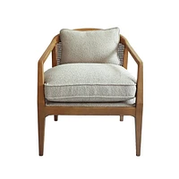 Rosa Club Chair - Sand Boucle