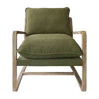 Huntington Club Chair - Moss Boucle