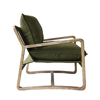 Huntington Club Chair - Moss Boucle