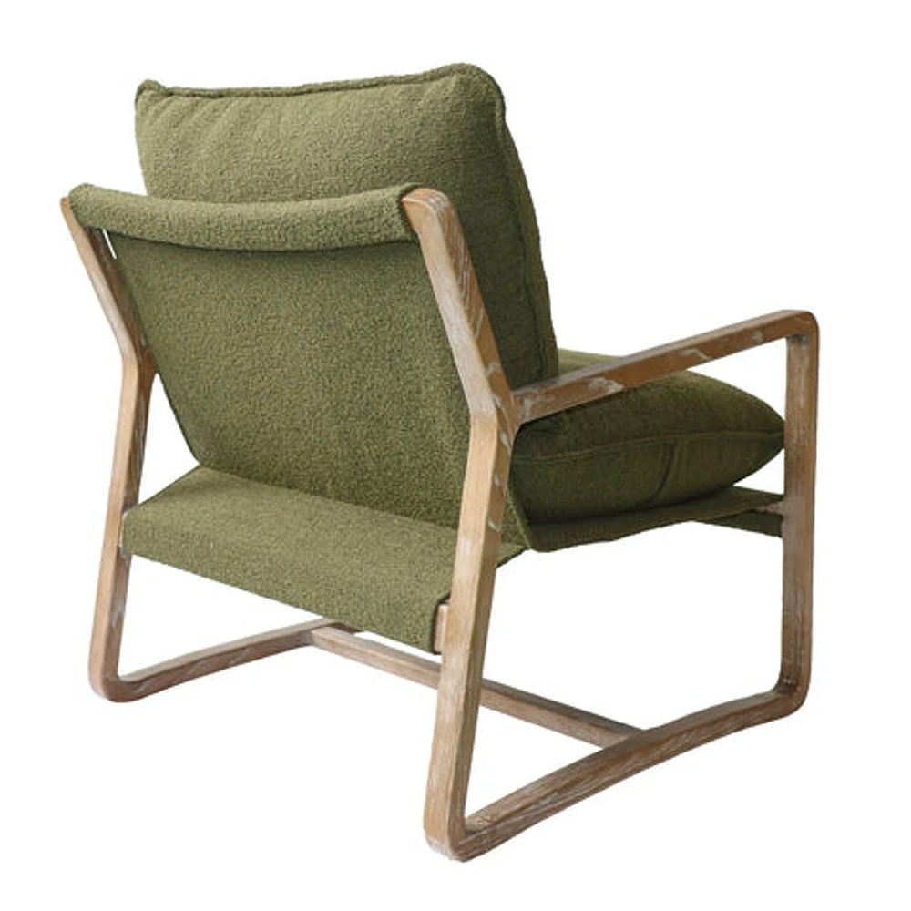 Huntington Club Chair - Moss Boucle