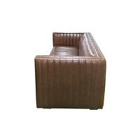 Channel Sofa - Camel Brown