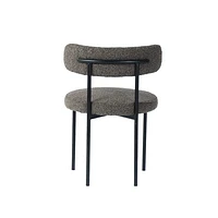 Cleo Dining Chair - Brown Boucle