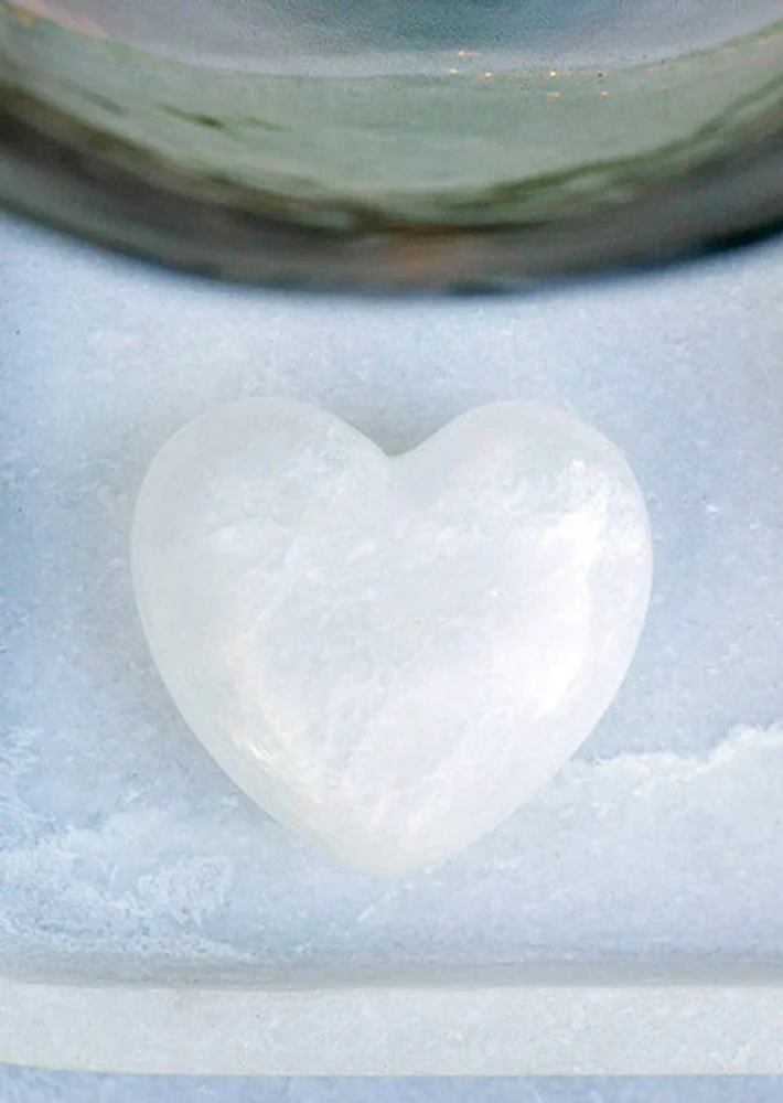 White Marble Heart