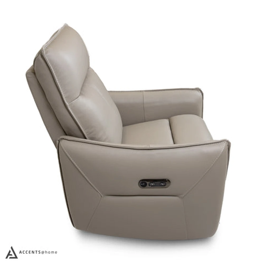 Skye Leather Power Recliner Chair