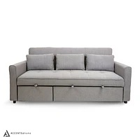 Skylar Sofa Sectional Sleeper- Grey