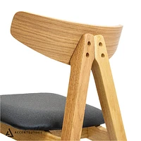 Rocca A-Frame Side Chair - Natural Oak