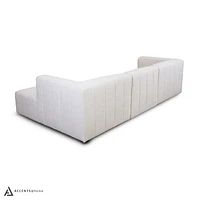 Lauriston Premium Fabric 3 PCs Sectional - Monique Beige