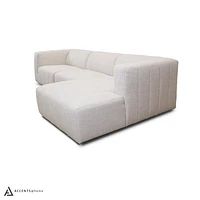 Lauriston Premium Fabric 3 PCs Sectional - Monique Beige