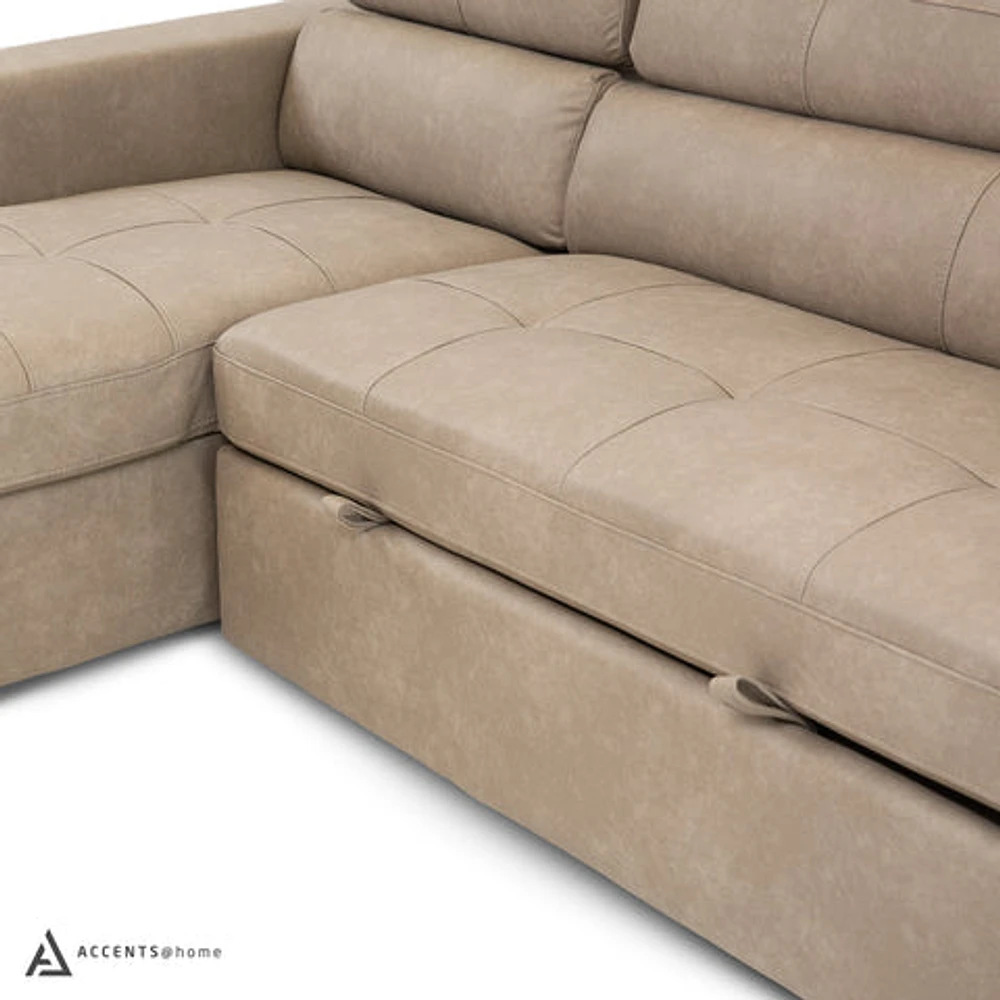 Soho Storage Sleeper Sectional