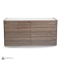 Soono Glossy Finish Bedroom Dresser