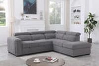 Arlo Sleeper Sectional with Storage Ottoman