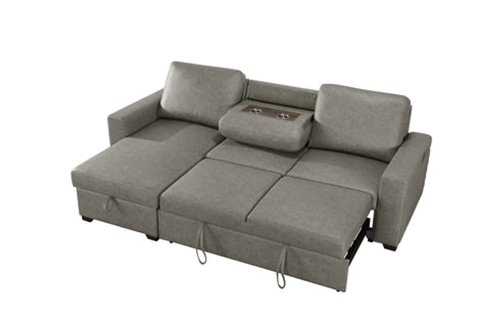 Calli Fabric Reversible Sectional