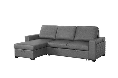 Calli Fabric Reversible Sectional