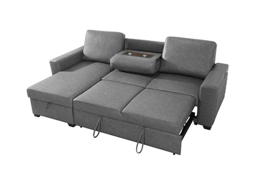 Calli Fabric Reversible Sectional