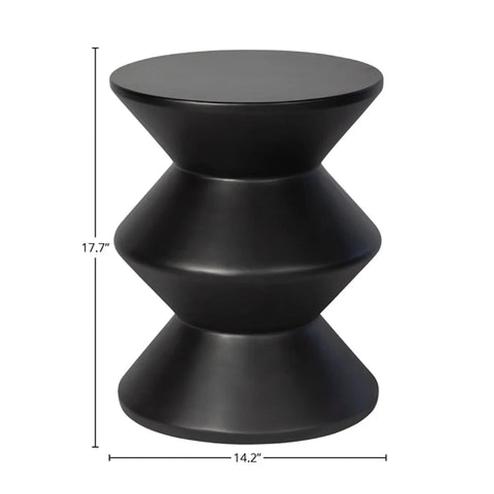 Concrete Inverted Side Table