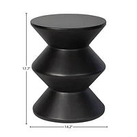 Concrete Inverted Side Table