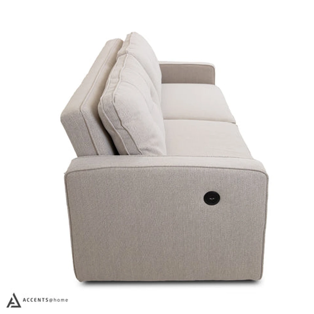 Victor Pop Up Sofa Bed With USB -Stone