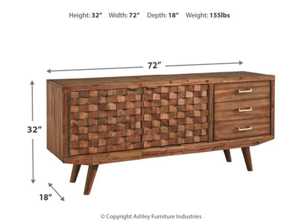 Arlenbry 60" TV Stand with Electric Fireplace