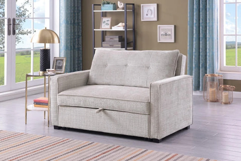 Argyle Pull Out Loveseat Bed