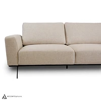 Willow Fabric Sofa - Lovegood Bisque