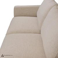 Willow Fabric Sofa - Lovegood Bisque