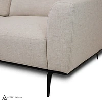 Willow Fabric Sofa - Lovegood Bisque