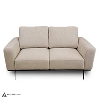 Willow Fabric Loveseat - Lovegood Bisque