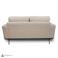 Willow Fabric Loveseat - Lovegood Bisque