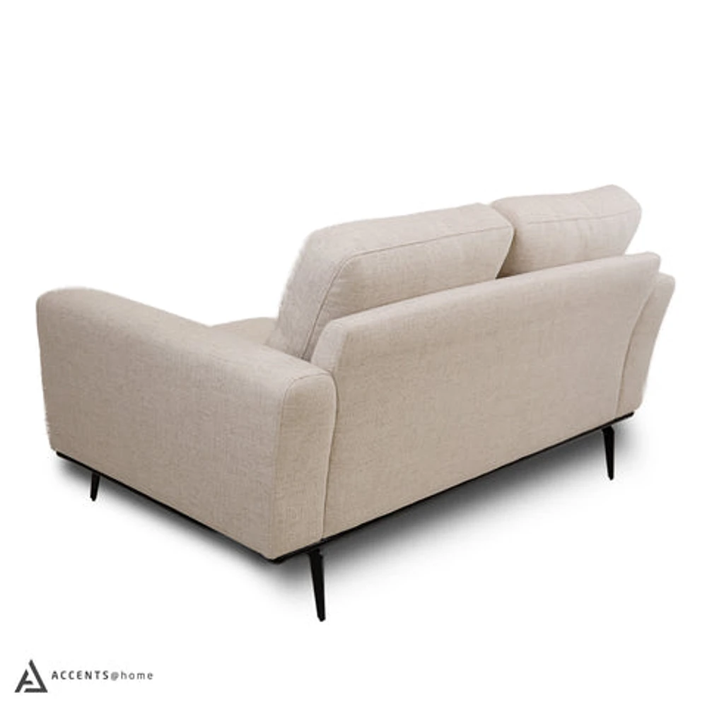 Willow Fabric Loveseat - Lovegood Bisque