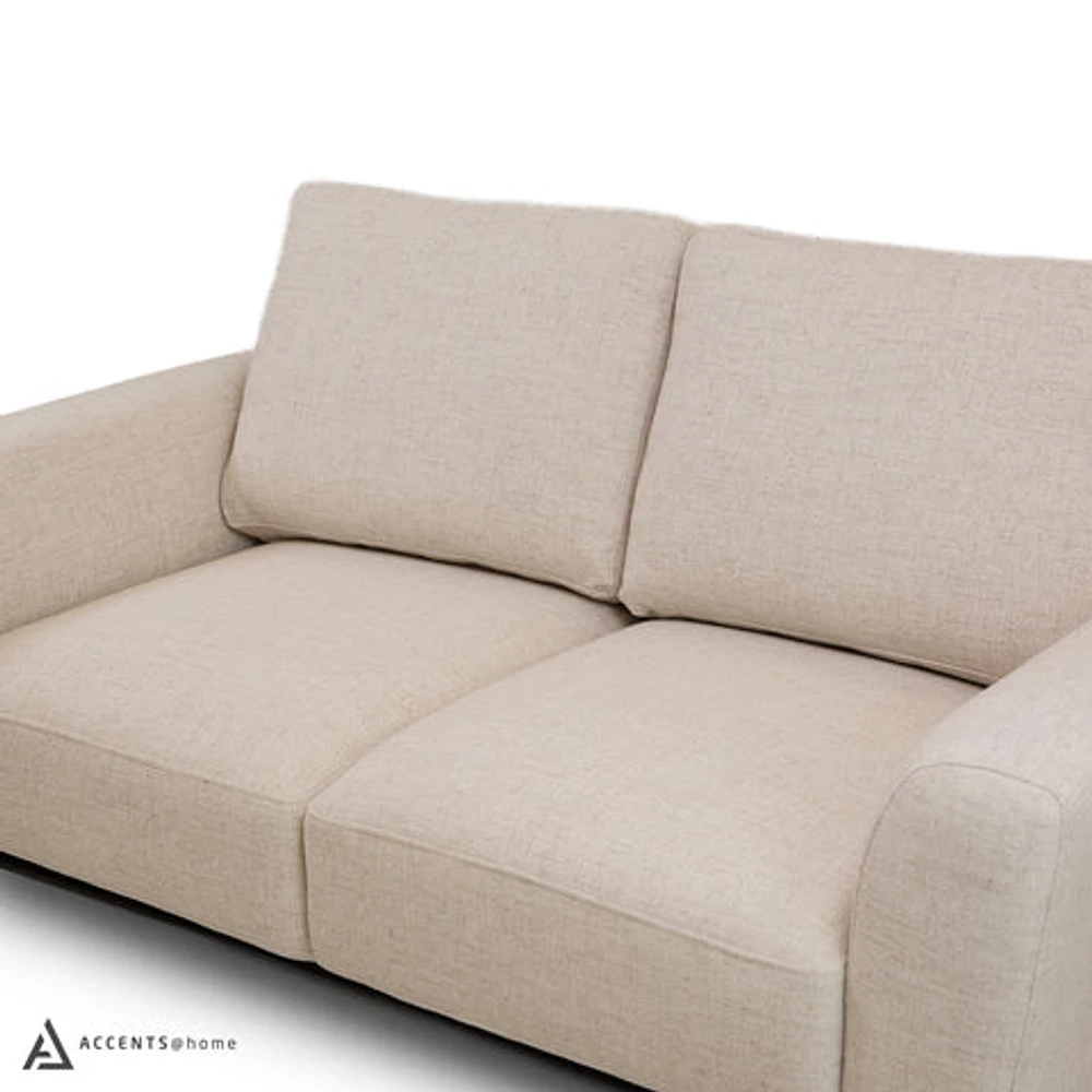 Willow Fabric Loveseat - Lovegood Bisque