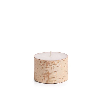 Birchwood Scented Pillar Candle