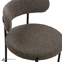 Ronda Dining Chair Boucle Fabric