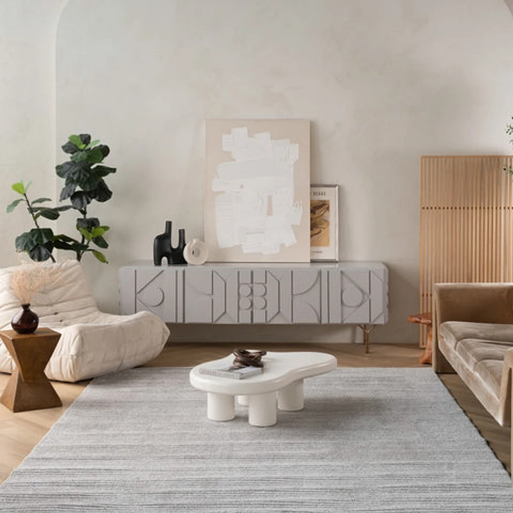 Aspen Striped Modern Rug