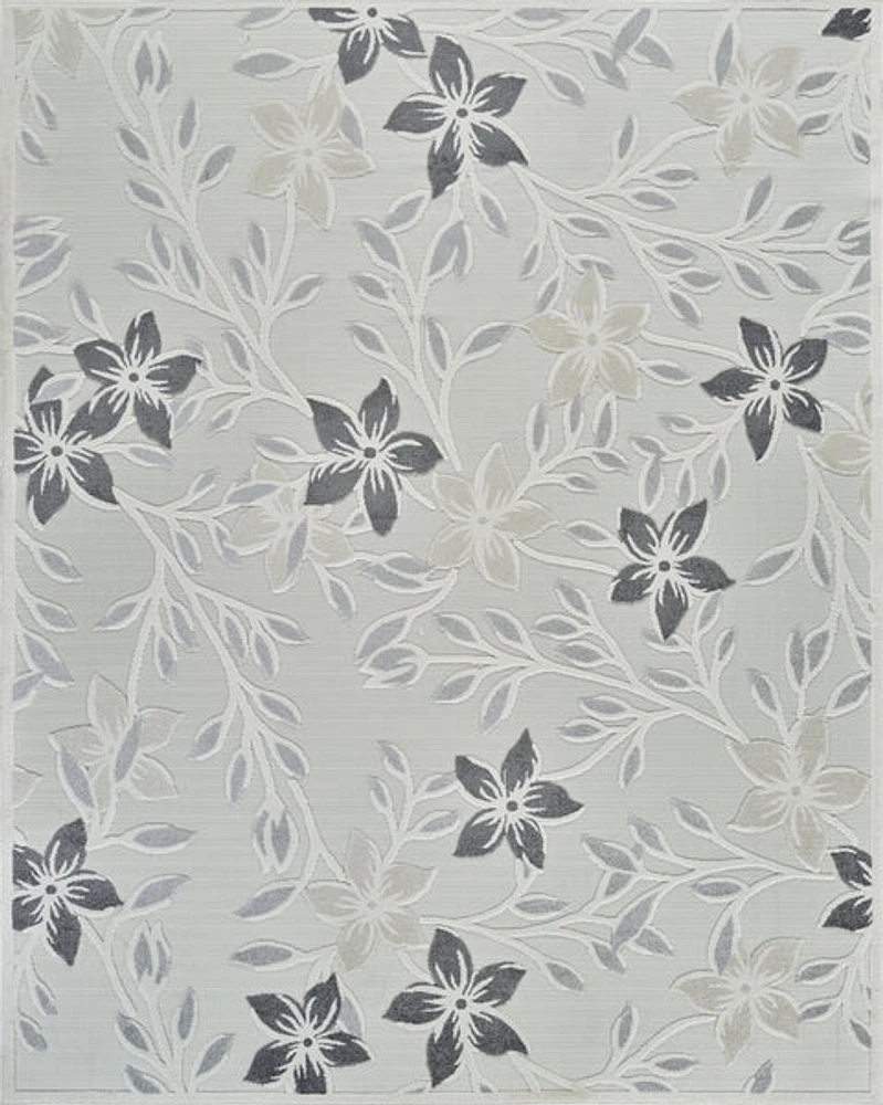 Aspen Cream Floral Vine Rug