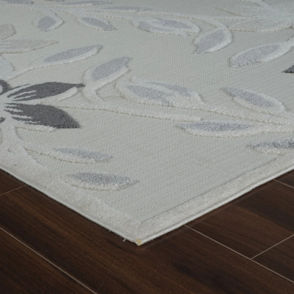 Aspen Cream Floral Vine Rug