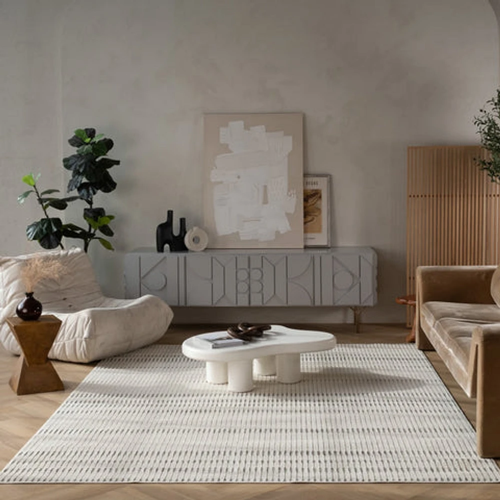 Aurora Cream Area Rug