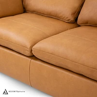 Aline Genuine Leather Sectional