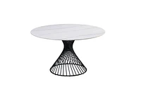 Josie 53” Round Sinterered Stone Dining Table