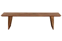 Oxford Solid Wood Angled Leg Dining Bench