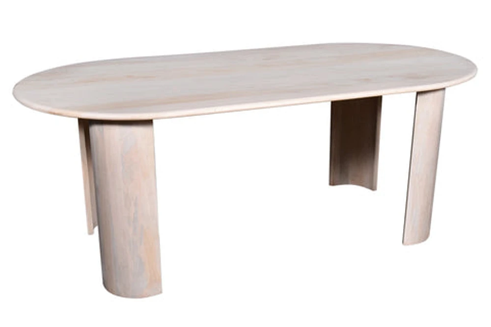 Klimt Solid Mango Wood Dining Table