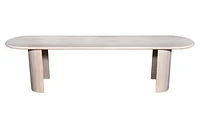 Klimt Solid Mango Wood Dining Bench