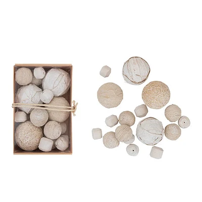 Dried Natural Organic Orbs in Box