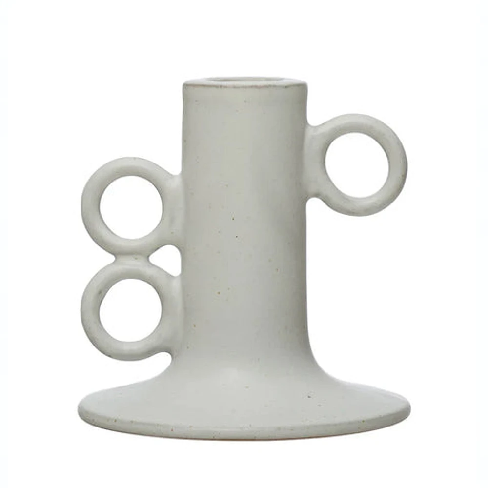 Stoneware Taper Holder