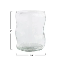 7 oz. Recycled Organic Shaped Drinking Glass