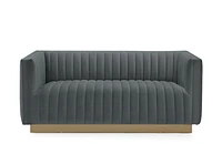 Elba Mid Century Loveseat