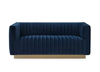 Elba Mid Century Loveseat