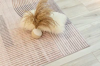 Europa Beige Modern Geometric Area Rug – 7' x 10'