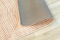 Europa Beige Modern Geometric Area Rug – 7' x 10'