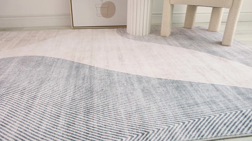 Europa Beige Geometric Pattern Rug